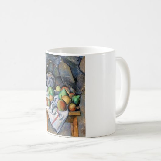 Stillleben mit Früchten, Paul Cezanne Kaffeetasse (VorderseiteRechts)