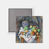 Stillleben mit Früchten, Paul Cezanne Magnet (Vorderseite/Rückseite)