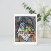 Stillleben mit Früchten, Paul Cezanne Postkarte (Stehend Vorderseite)