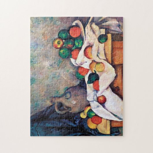 Stillleben mit Früchten, Paul Cezanne Puzzle (Vertikal)