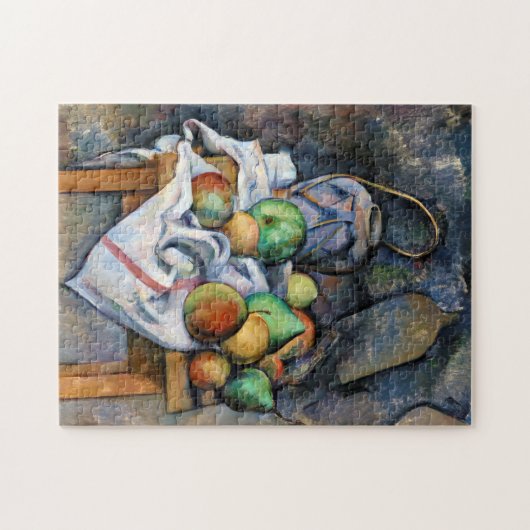 Stillleben mit Früchten, Paul Cezanne Puzzle (Horizontal)
