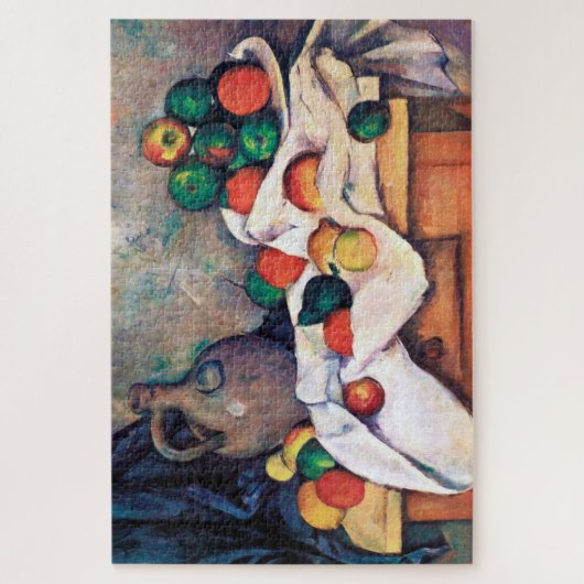 Stillleben mit Früchten, Paul Cezanne Puzzle (Vertikal)