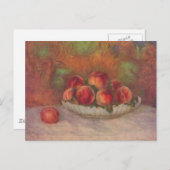 Stillleben mit Früchten - Pierre-Auguste Renoir Postkarte (Vorne/Hinten)