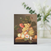 Stillleben mit Früchten Postkarte (Stehend Vorderseite)