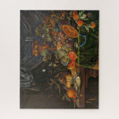 Stillleben mit Früchten und Austern Abraham Mignon Puzzle (Vertikal)