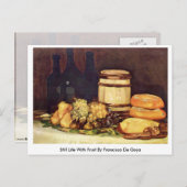 Stillleben mit Früchten von Francisco de Goya Postkarte (Vorne/Hinten)