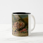 Stillleben mit Früchten Zweifarbige Tasse (VorderseiteRechts)