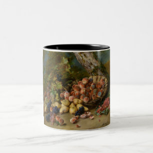 Stillleben mit Früchten Zweifarbige Tasse