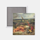 Stillleben mit Geburtshelfern, 1826-27 Magnet (Vorderseite/Rückseite)