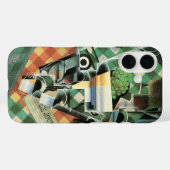 Stillleben mit geprüftem Tabletekloth von Juan Gri Case-Mate iPhone Hülle (Rückseite (Horizontal))