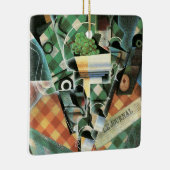 Stillleben mit geprüftem Tabletekloth von Juan Gri Keramikornament (Rechts)