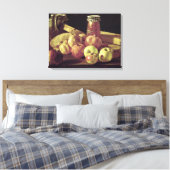 Stillleben mit Granatäpfeln Leinwanddruck (Insitu (Schlafzimmer))