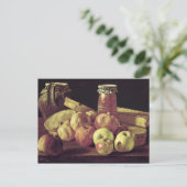 Stillleben mit Granatäpfeln Postkarte (Stehend Vorderseite)
