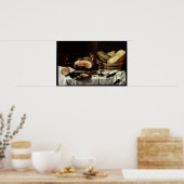 Stillleben mit Ham 2 Poster (Küche)