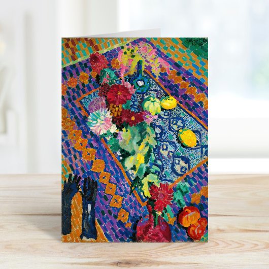 Stillleben mit Handschuhen | Robert Delaunay Karte