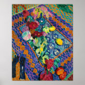 Stillleben mit Handschuhen | Robert Delaunay Poster (Vorne)