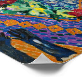 Stillleben mit Handschuhen | Robert Delaunay Poster (Ecke)