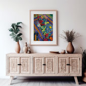 Stillleben mit Handschuhen | Robert Delaunay Poster