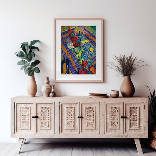 Stillleben mit Handschuhen | Robert Delaunay Poster