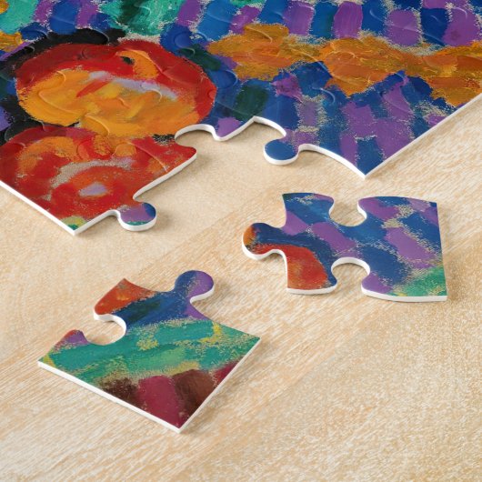 Stillleben mit Handschuhen | Robert Delaunay Puzzle (Seite)
