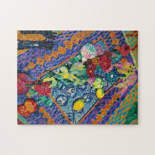 Stillleben mit Handschuhen | Robert Delaunay Puzzle (Horizontal)