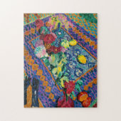 Stillleben mit Handschuhen | Robert Delaunay Puzzle (Vertikal)