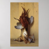 Stillleben mit Hase Poster (Vorne)