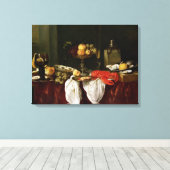 Stillleben mit Hummer Leinwanddruck (Insitu (Holzboden))