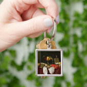 Stillleben mit Hummer Schlüsselanhänger (Hand)