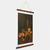 Stillleben mit Hummer und Fruchttapestern Wandteppich Mit Holzrahmen (Gewinkelt)