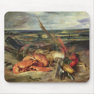 Stillleben mit Hummern, 1826-27 Mousepad