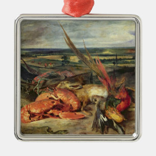 Stillleben mit Hummern, 1826-27 Ornament Aus Metall