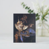 Stillleben mit Jagdausrüstung Postkarte (Stehend Vorderseite)