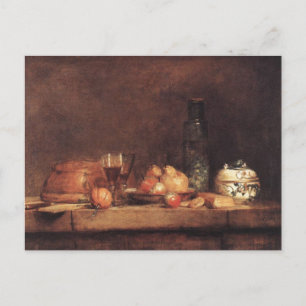 Stillleben mit Jar Olives von Jean Chardin Post Postkarte