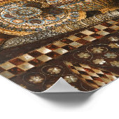 Stillleben mit Kaffeepuppe | Max Schödl Poster (Ecke)