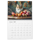 Stillleben mit Katzen – Kunstkalender 2027 Kalender (Jan 2027)