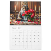 Stillleben mit Katzen – Kunstkalender 2027 Kalender (Feb 2027)