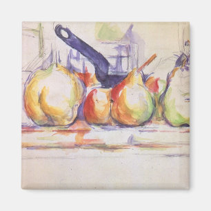 Stillleben mit Kochtopf von Paul Cézanne Magnet