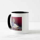 Stillleben mit Kopf von Voltaire Tasse (Vorderseite Links)