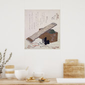 Stillleben mit Koto, c.1810 Poster (Küche)