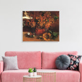 Stillleben mit L'Esperance (Hoffnung) von Paul Gau Leinwanddruck (Insitu (Wohnzimmer))