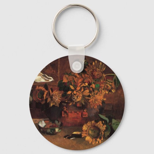 Stillleben mit L'Esperance (Hoffnung) von Paul Gau Schlüsselanhänger (Vorderseite)