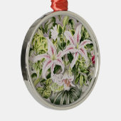 Stillleben mit Lilien 1996 Silbernes Ornament (Rechts)