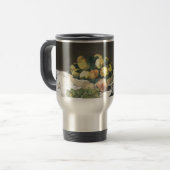 Stillleben mit Melon und Peaches von Manet Reisebecher (Vorderseite Links)