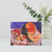 Stillleben mit Melone durch Paula Modersohn-Becker Postkarte (Stehend Vorderseite)