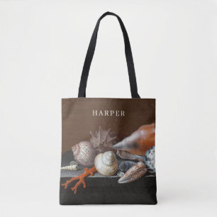 Stillleben mit Muscheln   Johann Jakob Dietzsch Tasche