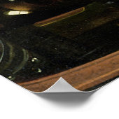 Stillleben mit Musikinstrumenten, 1623 Poster (Ecke)