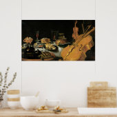 Stillleben mit Musikinstrumenten, 1623 Poster (Küche)