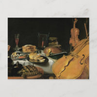 Stillleben mit Musikinstrumenten, 1623