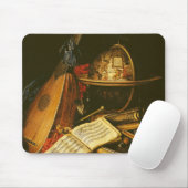 Stillleben mit Musikinstrumenten Mousepad (Mit Mouse)